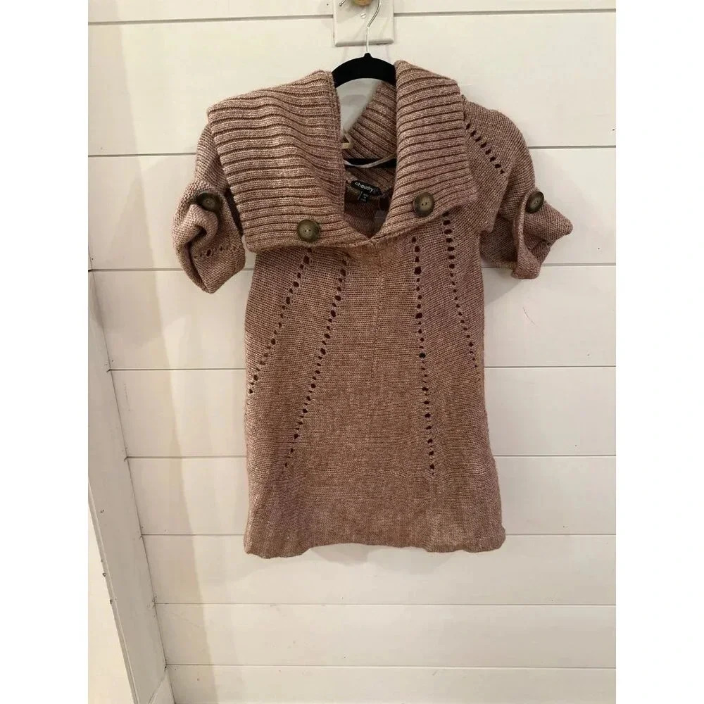 Chaudry Short Sleeve Wool/Alpaca Dress size S NWT